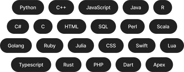 コーディング面接の言語サポートプレビュー
