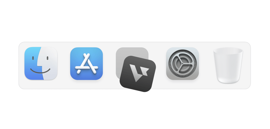 Dock — hidden from presenter deck