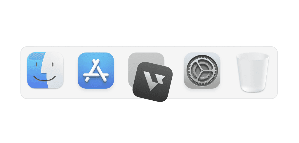 Dock — hidden from presenter deck